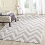 Safavieh Vloerkleed Stella Wol Zilverkleurig 122 x 183 cm
