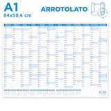 Wandkalender Positief Wandkalender 2025, 84 x 59 cm, Planner, A1
