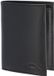 oxmox Leren portemonnee Leather RFID Protect Kombibörse Freedom Fish Embossed Black zwart