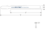 Rotec Decoupeerzaagblad | DC510 | T121GF - 520.0510
