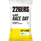 226ERS Sub9 Race Day, Monodosis, Boisson Énergétique pour Sportifs, en Poudre, Glucides, BCAA, Sodium et L-Carnitine, sans Gluten et sans Lactose, Sans Dopage, Goût Citron, 1 sober