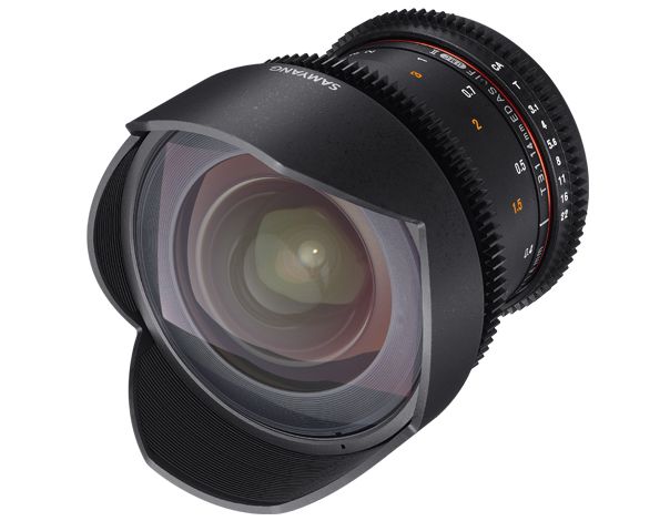 Samyang 14mm T3.1 VDSLR ED AS IF UMC II Lens - Canon EF - Black