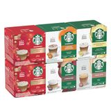 STARBUCKS Melkkoffie Probeerpakket by Nescafé Dolce Gusto, Koffiecups 6 x 12 (72 Capsules)