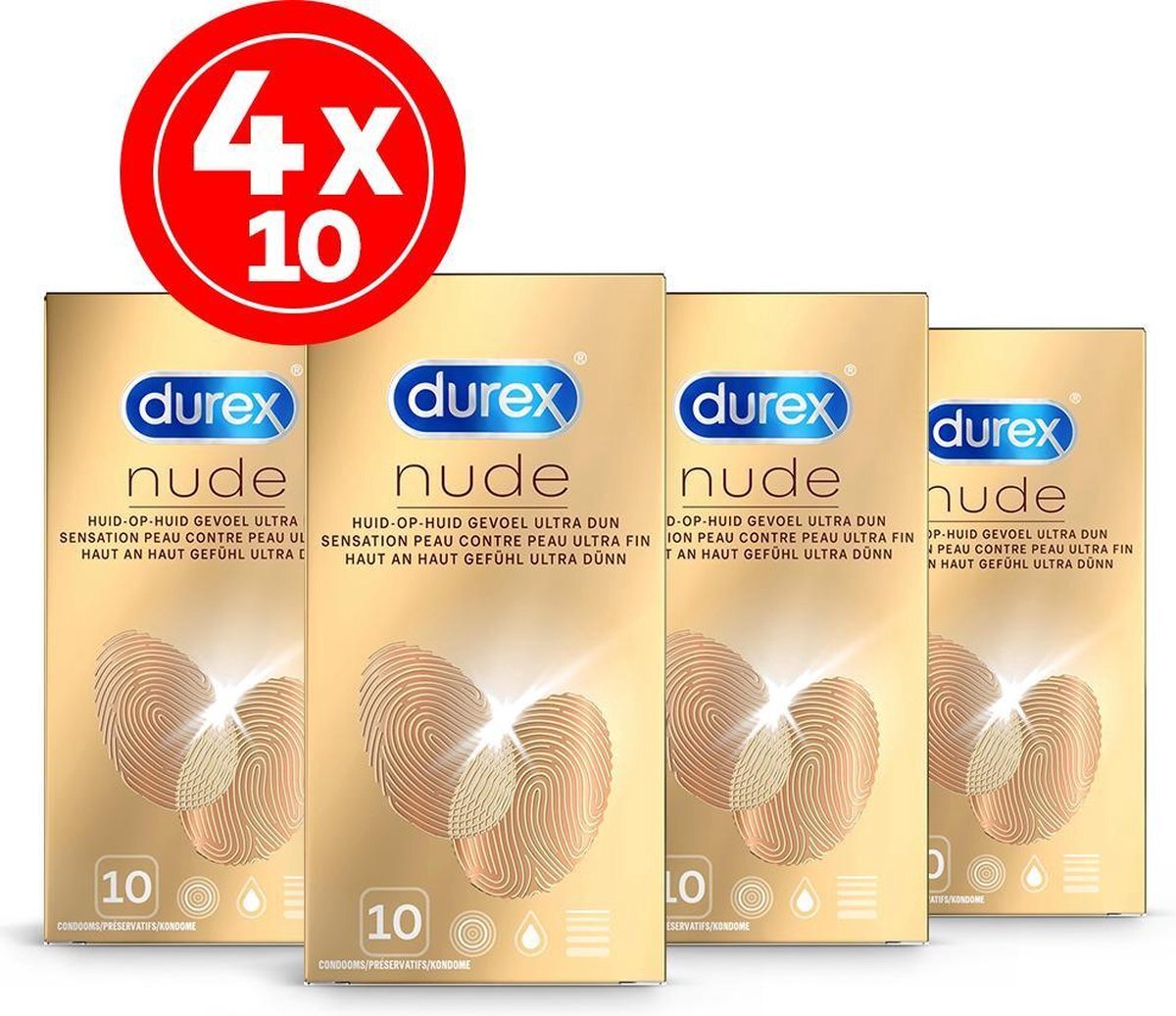 Durex Condooms Nude - 40 stuks