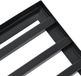 vidaXL Tuin Egalisatie Hark Zwart 75 x 25 x 6 cm Gepoedercoat Staal