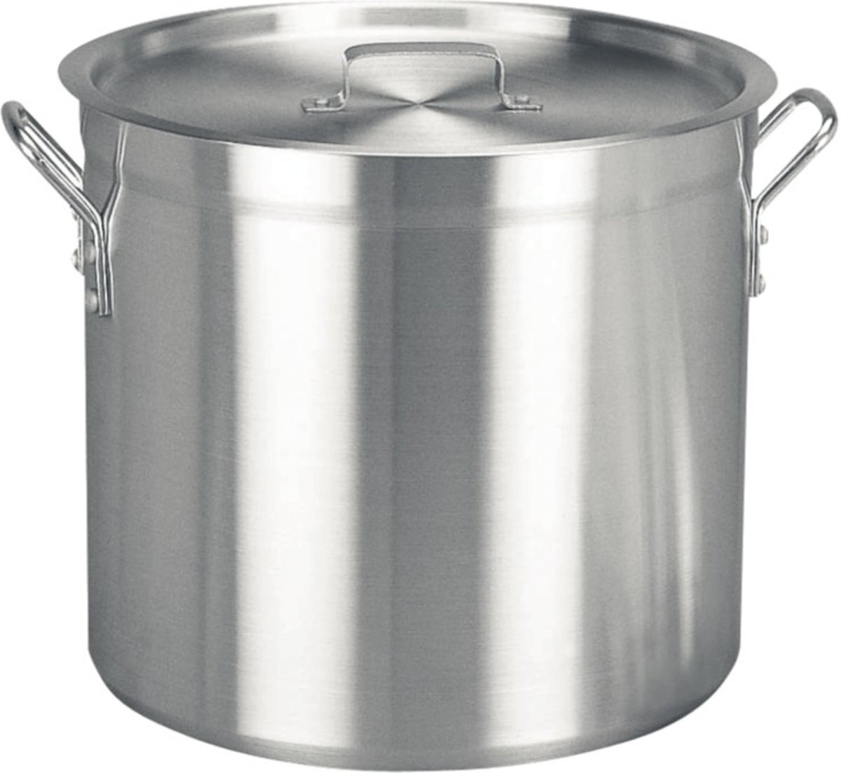 VOGUE - Aluminium Pans Vogue aluminium kookpan hoog model - 38 Liter - 37 Ã