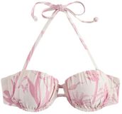 Next - Dames - Bikinihaltertop met beugels en vulling - Roze