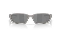 Oakley PERFORMANCE LIFESTYLE Unisex zonnebril Full Rim, titanium - Prizm zwart gepolariseerd, 58 mm
