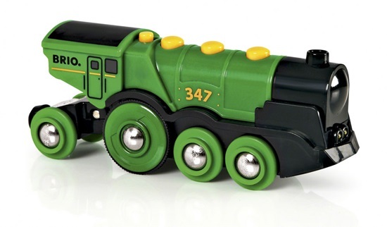 brio Big Green Action Locomotive