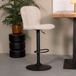 LABEL51 Vino Barkruk - Naturel - Velvet - Gaslift - Kruk