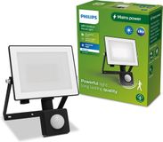 Philips Smart Lighting Philips Lois floodlight - Zwart - 20W - Helder warm licht; 3000K - Bewegingssensor - Verstraler