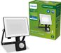 Philips Smart Lighting Philips Lois floodlight - Zwart - 20W - Helder warm licht; 3000K - Bewegingssensor - Verstraler