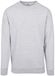 Build Your Brand Raglan Crewneck Heather Grey maat 3XL