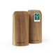 Salter BW12783EU7 Toronto Salière et poivrière - Jeu de 2 salières, bois d'acacia, léger, compact, distributeur d'assaisonnement rechargeable, moulins non remplis, environ 30g de capacité en sel et poivre moulus