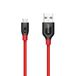 Anker A8142G91 USB-kabel USB 2.0 0,9 m Micro-USB A naar USB A Zwart, Rood