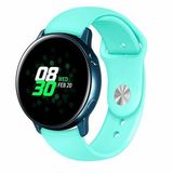 By Qubix Qubix Rubberen sportband Aqua blauw Geschikt voor Xiaomi Redmi Watch 5 Active / Redmi Watch 5 Lite