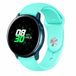 By Qubix Qubix Rubberen sportband Aqua blauw Geschikt voor Xiaomi Redmi Watch 5 Active / Redmi Watch 5 Lite