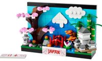 Set créative pour faire soi-même des cartes postales, thème Japon