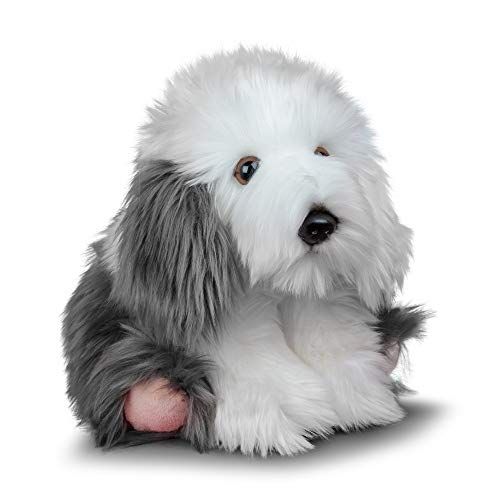 Animigos Pluche dier Bobtail hertenhond, knuffeldier - 25 cm
