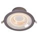 LEDVANCE DECOR FIL DL ECHO downlight 166 mm, zilver, 7 W, 650 lm, draadloos, modern filamentdesign, individuele helderheidsregeling, dimbaar, apart schakelbare filament-lichtringen, IP20, 2700 K