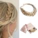 Infinity Braids Viènne Messy Braid Haarband Dames Synthetisch Haar Caramel