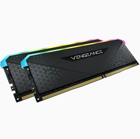 Corsair Vengeance RGB CMG16GX4M2E3200C16 16GB (2x8GB) DDR4 3200MHz - Zwart