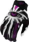 Troy Lee Designs Air Cyclops Jeugd motocrosshandschoenen - Zwart/fuchsia - Maat S