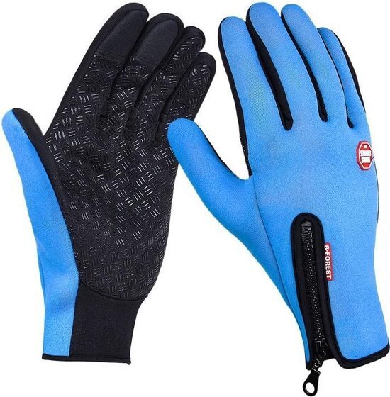 Go Go Gadget Handschoenen | touchscreen | waterdicht | fleece | unisex | blauw | maat XL