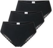 Schiesser Braziliaanse set van 3 kanten zwart