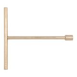 KS Tools BRONZEplus Zeskant dopsleutel, 19 mm, met vaste T-greep
