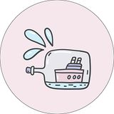 Bonateks Ronde digitaal bedrukte muismat