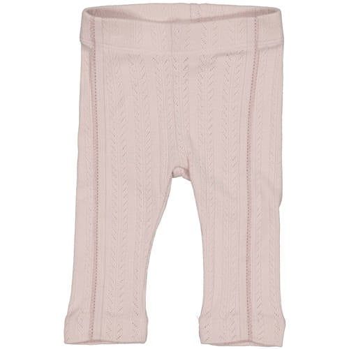 LEVV Newborn regular casual broek lichtroze