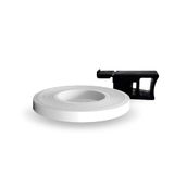 Quattroerre 4R Quattroerre.it Wheel Stripes Racing strepen voor motorvelgen, wit, 7 mm x 7 m, 10296