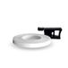 Quattroerre 4R Quattroerre.it Wheel Stripes Racing strepen voor motorvelgen, wit, 7 mm x 7 m, 10296