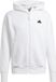 adidas Sportswear Z.N.E. Premium Trainingsjack met Capuchon - Heren - Wit - 2XL