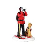 Lemax 12028 Vail Village Figuur: Ski Patrouille