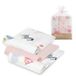 INTERBABY JUNGLA Bamboe Gaasbinders voor Baby's - 3 Stuks - 55 x 70 cm - Bamboe & Katoen