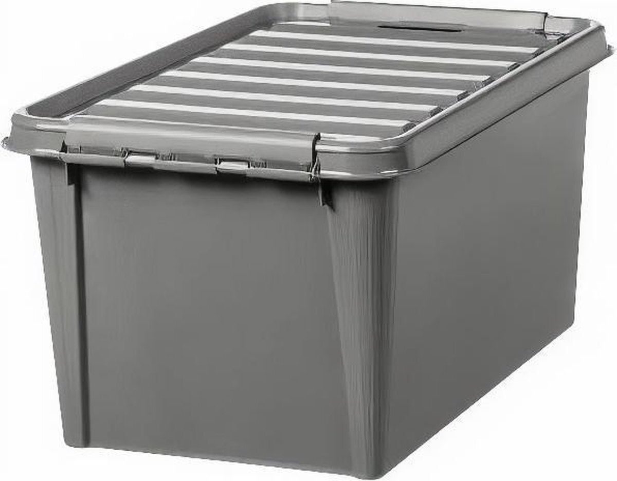 SmartStore Opbergbox Recycled 47 Liter Polypropyleen Taupe