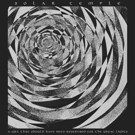 Solar Temple - A Gift That Should Have Been Reserved For The Great Lights (LP) - Standard Edition - Hardrock - Vinyl