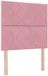 vidaXL - LED Hoofdbord - Roze - 100 cm - Fluweel
