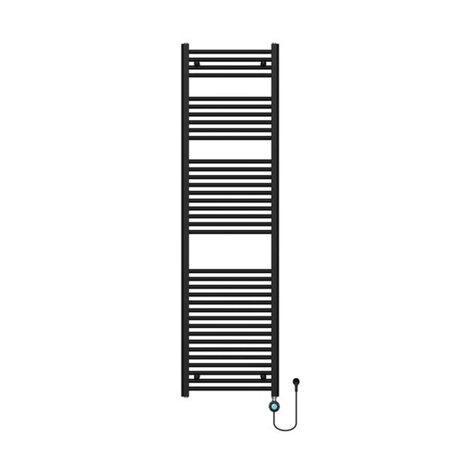 Sanilux Elektrische radiator sanilux barren 180x50 cm 800 watt mat zwart
