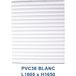 Lakal - Tablier PVC38 blanc L1600xh1650