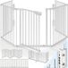 KIDUKU® barrière de sécurité métal 600 cm | gris | fixation à vis