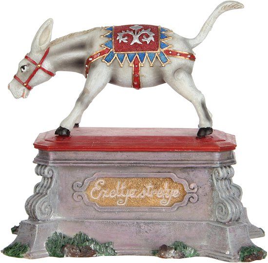 Luville Efteling - Ezeltje strekje - Polyresin - 11x7x10 cm