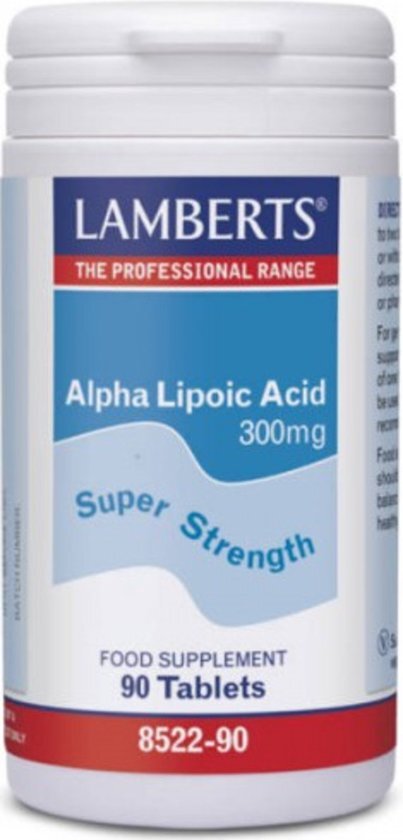 Lamberts Alfa liponzuur 300 mg 90 tab