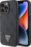 Guess 4G Triangle Logo Back Case voor Apple iPhone 15 Pro Max (6.7") - Grijs