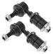Mitsubishi Kit de remplacement de la barre stabilisatrice - Kit de suspension pour cible de fléchettes - Résistant à la rouille - Pour Mitsubishi Outlander 2003-2006 - Noir - Acier
