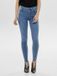 ONLY ONLPOWER MID SK PUSH REA2981 NOOS Dames Jeans - Light Blue Denim - L/34