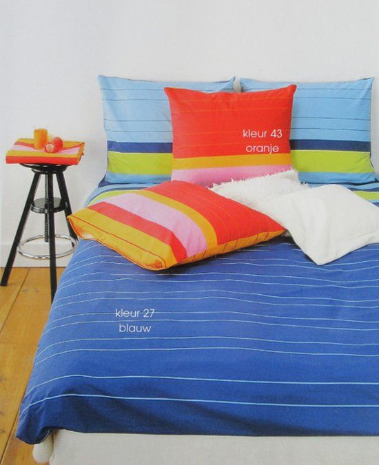 Beddinghouse Severino Dekbedovertrek Lits-jumeaux 240x200/220 cm - Blauw - Katoen