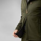 Fjällräven Keb Fleece Hoodie - Deep forest - Heren S